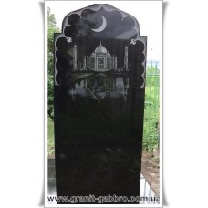 Памятник из черного гранита AM1245