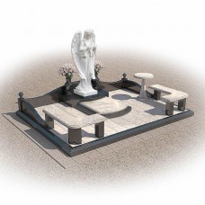 Мемориальный комплекс Ангел с православным крестом