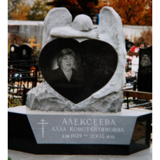 Памятник Скорбящий Ангел с сердцем Памятник Скорбящий Ангел с сердцем