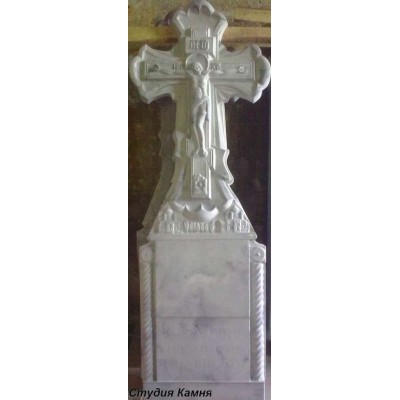 Памятник Крест из мрамора