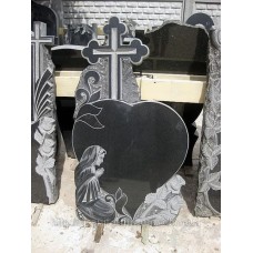 Памятник Сердце и крест для детей