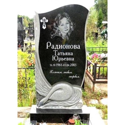 Памятник фигурный с лебедем