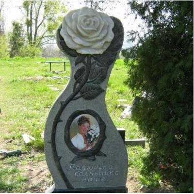 Памятник Каменный роза цветок