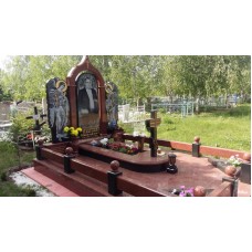 Элитный памятник с ангелами на могилу мужчины Элитный памятник с ангелами на могилу мужчины