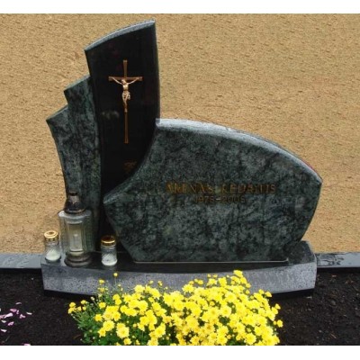 Европейский памятник из серого гранита