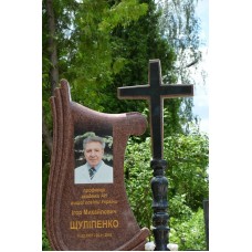 Оригинальный гранитный крест на памятник Оригинальный гранитный крест на памятник