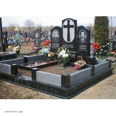 Мемориальный памятник на двоих человек