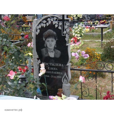 Памятник с деревьями de11