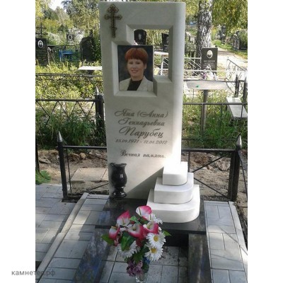Современный надгробный памятник для мамы