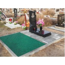 Недорогой памятник с резной стелой Недорогой памятник с резной стелой