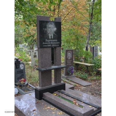 Современный дизайн надгробного памятника для отца