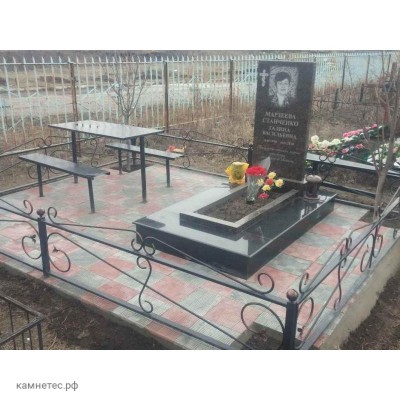 Памятник прямоугольной формы стандарт